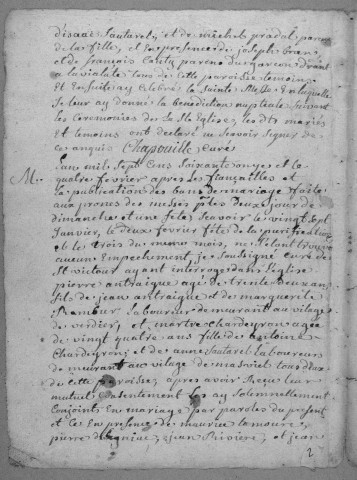 Baptêmes, mariages et sépultures (1770-1779)