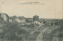 Merlines : "La Corrèze illustrée - Eygurande-Merlines. - La gare - Vue générale".