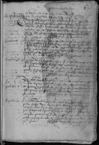 Baptêmes (1606-1646)