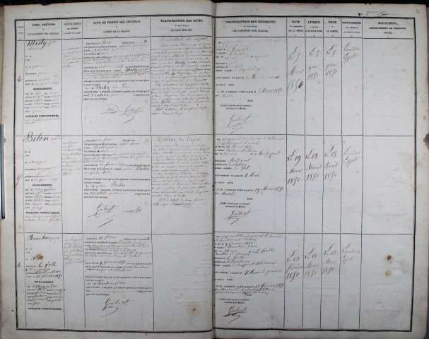 8 février 1850 - 18 novembre 1853