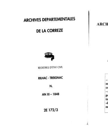 Naissances (1803-1848)
