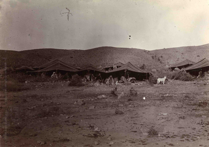 Un campement dans les Hautes-Steppes.
