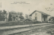 Eyrein : " La Corrèze illustrée - Gare d'Eyrein - La halle des marchandises".