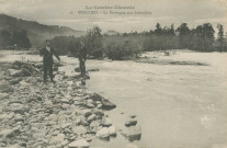 Beaulieu-sur-Dordogne : "La Corrèze illustrée - 26. - Beaulieu - La Dordogne aux Aubarèdes".