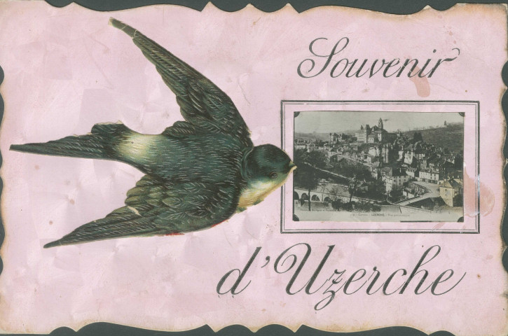 Uzerche : "Souvenir d'Uzerche".