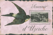 Uzerche : "Souvenir d'Uzerche".