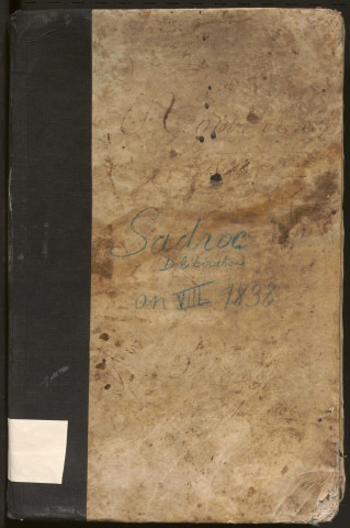 Délibérations du conseil municipal. 7 février 1790-28 mars 1838