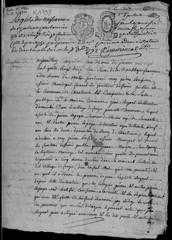 Naissances (1793-1802)