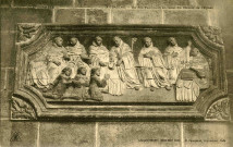 "Aubazine - Un des Panneaux en relief du Chœur de l'Eglise".