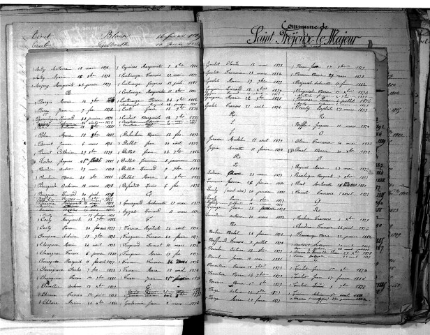 Tables décennales des décès (1873-1882)