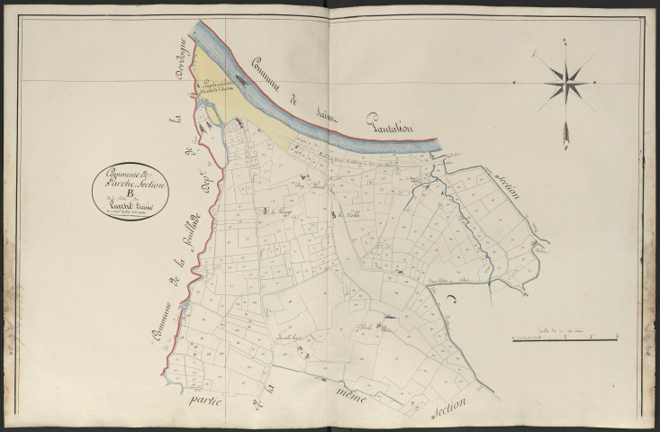 Section B2 de la ville de L'Arche