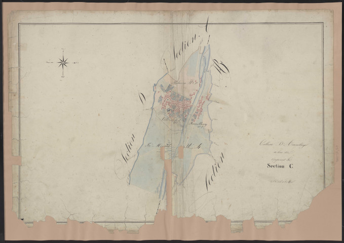 Tableau d'assemblage de la section C