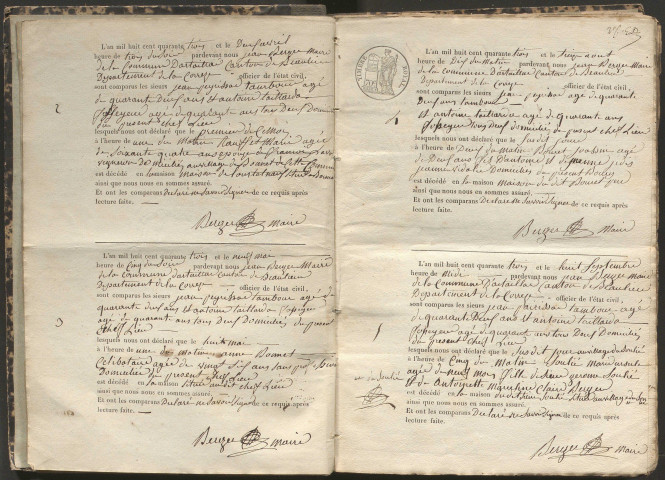 Décès (1843-1882)