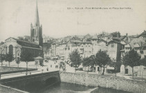 Tulle : "30. Tulle - Pont Millet-Mureau et place Gambetta".