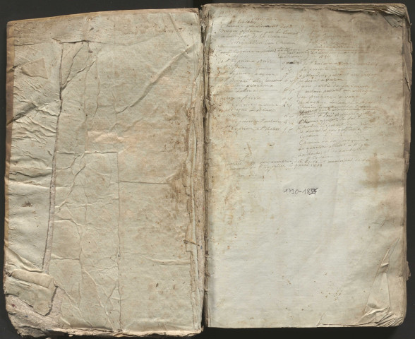 Délibérations du conseil municipal. 17 février 1790-13 mai 1855