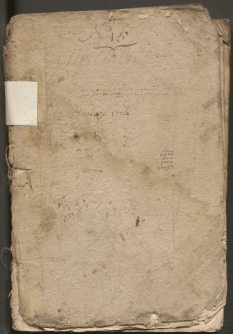 23 janvier 1772-3 mars 1774