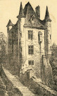 "Uzerche : Maison à tourelles".