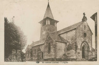 Le Lonzac : "Le Lonzac (Corrèze) - L'église".