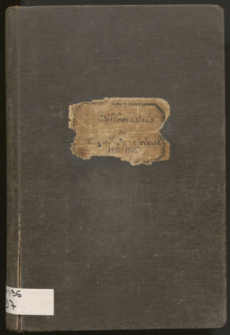Délibérations du conseil municipal (06 février 1901-12 avril 1925). Arrêté de nomination (1er janvier 1917). Délibérations du bureau de bienfaisance (1er avril 1920).
