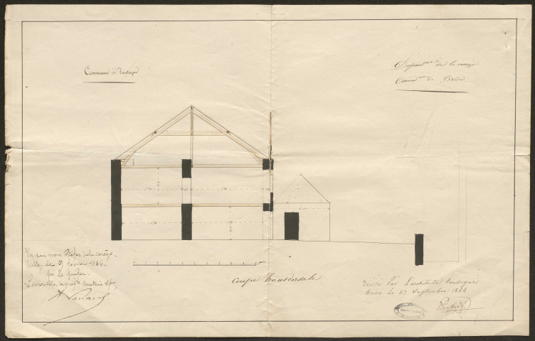 Maison d'école.