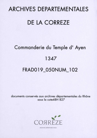 Liève du membre de Langlade, en langue vulgaire.