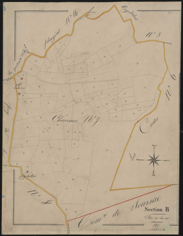 Section B7 des Charraux