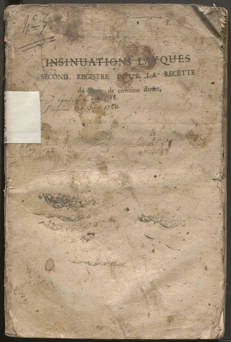 6 mars 1718-30 juin 1720