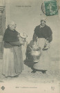 Folklore : "Types du Centre - 553 - Laitière limousines".