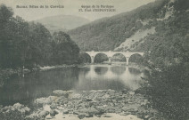Soursac : "Beaux sites de la Corrèze - Gorges de la Dordogne - 57. Pont d'Espontour".