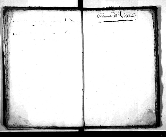 Tables décennales des décès (1803-1812)