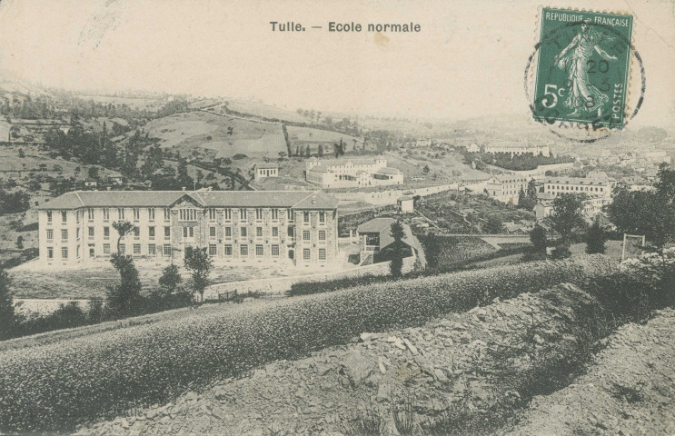 Tulle : "Tulle. - Ecole normale".