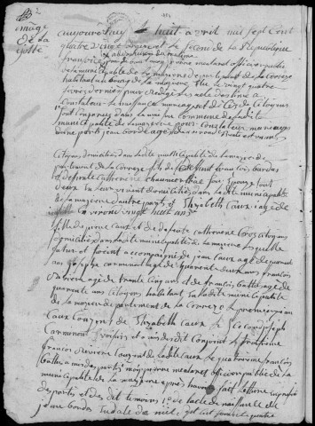 Mariages (1793-1802)
