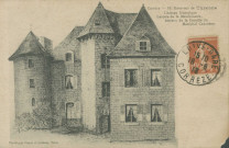 Turenne : "Corrèze - 16. Environs de Turenne - Château historique Lacoste de la Meschaussée, berceau de la famille du maréchal Canrobert".