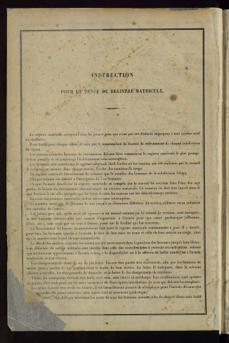 Classe 1901 : matricules 1 à 500.