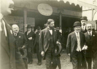 MM. André Mazeyrie, Clément Rambaud, Charles Chaumet, Ernest Dupuy et Jacques Parrical de Chammard.