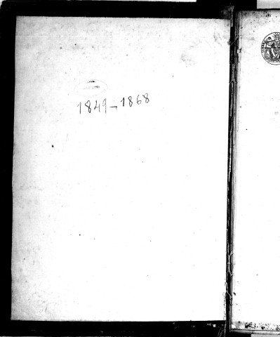 Mariages (1849-1868)