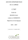 Répertoire chronologique : 1 janvier 1831-31 décembre 1837