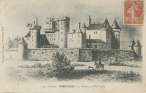 Arnac-Pompadour : "329 - Corrèze - Pompadour - Le château au XVIe siècle".
