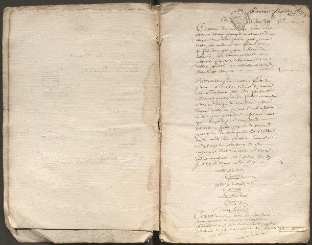 25 janvier 1765-15 mars 1766