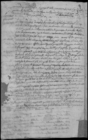 Mariages (1798-1802)