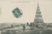 Albussac : "Corrèze - Roche-de-Vic - Statue de la Vierge".