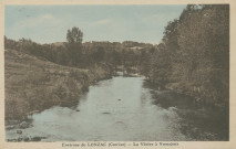 Chamboulive : "Environs du Lonzac (Corrèze) - La Vézère à Vernéjoux".