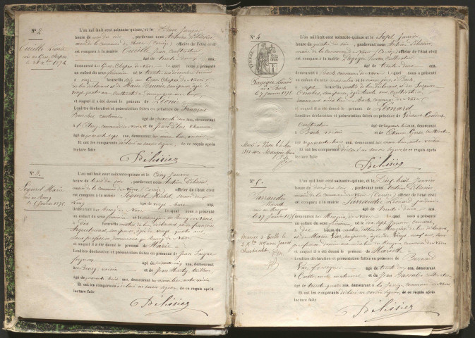 Naissances (1875-1881)