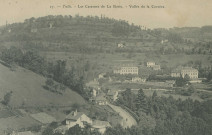 Tulle : "27. - Tulle. - Les casernes de la Botte. - Vallée de la Corrèze".