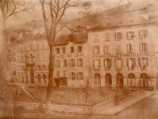 Pont Choisinet et quai de la Mairie, rive gauche de la Corrèze.