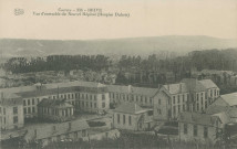 Brive-la-Gaillarde : "Corrèze - 238 - Brive - Vue d'ensemble du nouvel hôpital (hospice Dubois)".