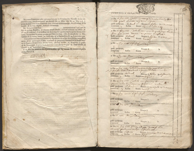 17 juin 1732-6 juin 1736