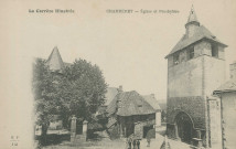 Chamberet : "La Corrèze illustrée - Chamberet - Eglise et presbytère".