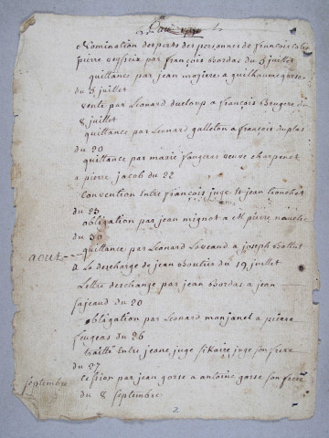 Répertoire chronologique : 31 mai 1787-26 fructidor an V