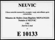 janvier-mai 1783